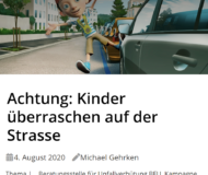 Achtung Kinder - Fahrschule Huma Appenzell