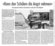 zeitungsartikel - Fahrschule Huma Appenzell